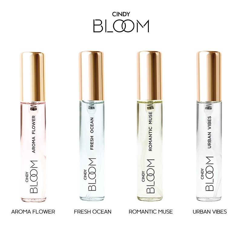 Nước hoa nữ Cindy Bloom Aroma Flower hương ngọt ngào nữ tính 10ml