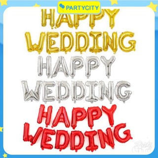 Dây Chữ Happy Wedding Trang Trí Phòng Cưới , Phòng Tân Hôn