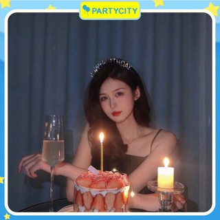 Bờm, Băng Đô Cài Tóc HAPPY BIRTHDA đính đá