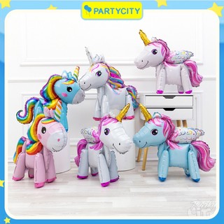 Bong Bóng Ngựa Pony Kỳ Lân Unicorn Trang Trí Sinh Nhật, Thôi Nôi, Đầy Tháng Cho Bé Gái