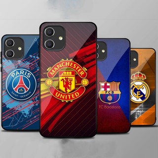 Ốp Lưng SAMSUNG GALAXY A04, A05 mặt kính cường lực cao cấp In hình Câu Lạc Bộ Bóng Đá .