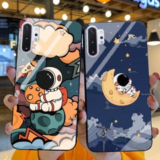 Ốp Lưng SAMSUNG GALAXY NOTE 10 PLUS, NOTE 10,LITE,NOTE 20, NOTE 20 ULTRA Ốp kính bóng cao cấp Phi Hành Gia .