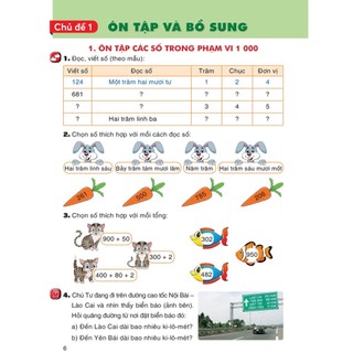 Sách - TOÁN 3 - Bình Minh (Tập 1)