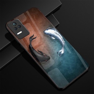 Ốp Lưng XIAOMI REDMI K40S , POCO F4 mặt kính cường lực cao cấp thiết kế Độc Quyền .