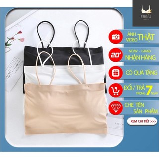 Bra áo bra đúc su quây 2 dây chất mát lịm -áo ngực đẹp- đồ lót nữ ebinu