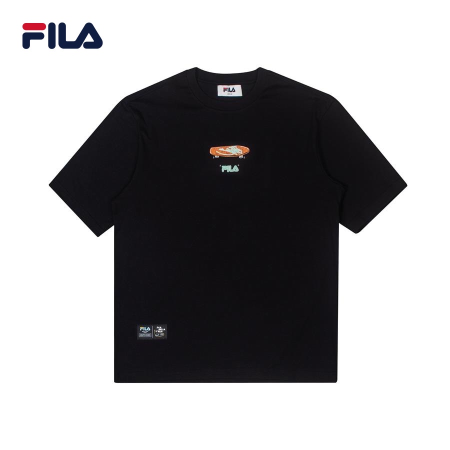 Áo thun tay ngắn thời trang unisex Fila SHORT SLEEVE TEE - FW2RSE4035X-BLK