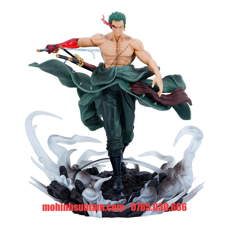 Mô Hình Đồ Chơi - Zoro and Enma siêu đẹp - Cao 28cm