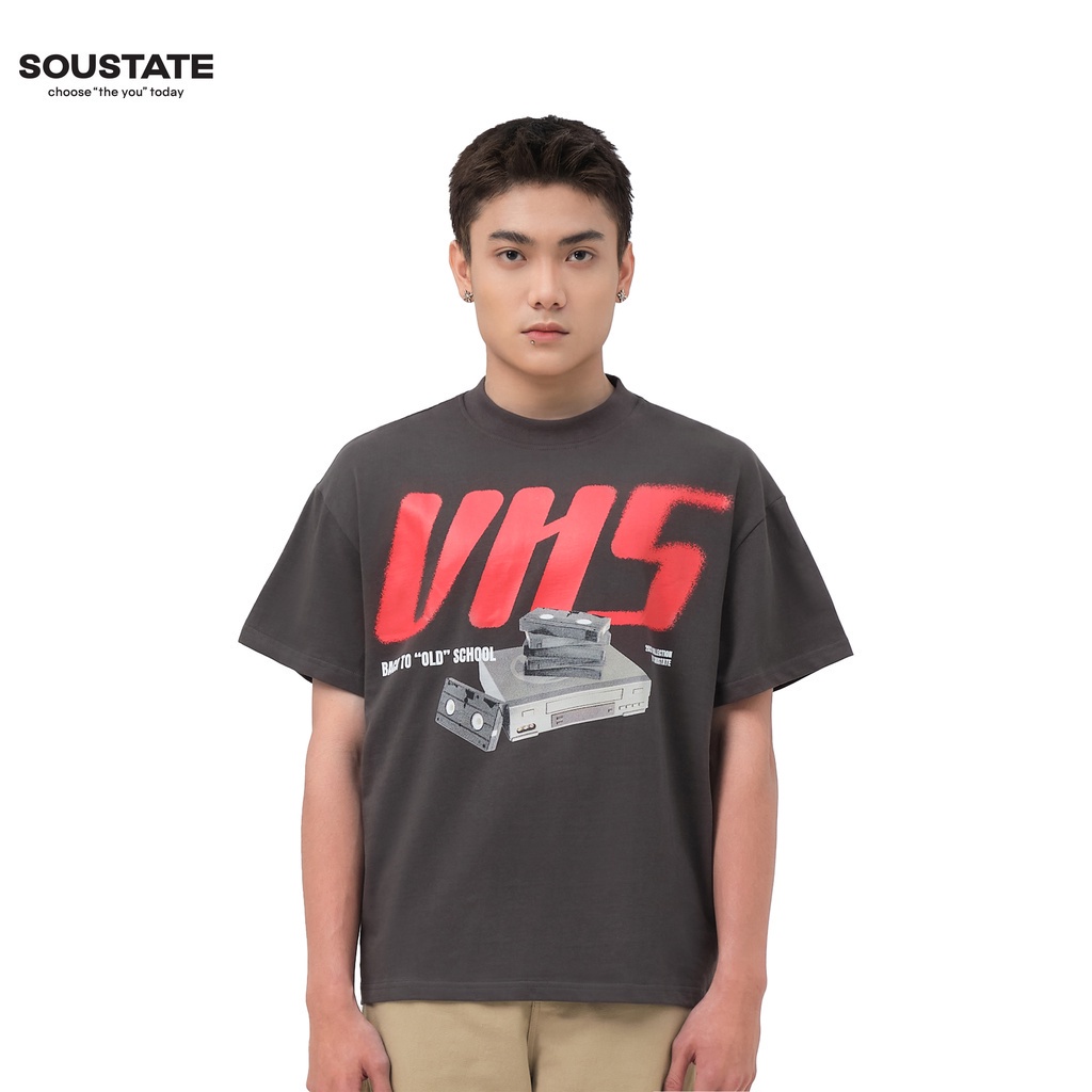 Áo Thun Boxy SOUSTATE Vhs