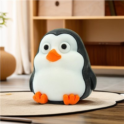 Xà Phòng Hình Chim Cánh Cụt Hoạt Hình Siêu Dễ Thương Chất Lượng Cao