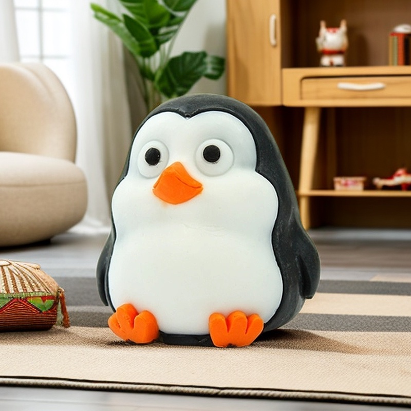 Xà Phòng Hình Chim Cánh Cụt Hoạt Hình Siêu Dễ Thương Chất Lượng Cao