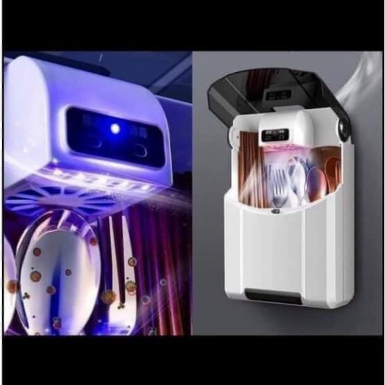 Máy sấy đũa, Máy khử khuẩn đũa thìa bằng tia UV không kèm dây USB