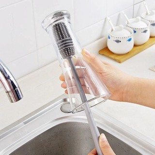Cọ rửa bình sữa, ly, cốc đầu silicol siêu sạch