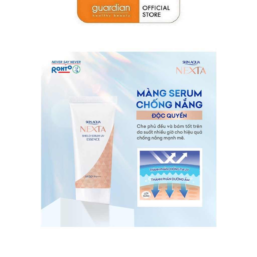 Tinh Chất Serum Chống Nắng Ngừa Sạm Nám Da Sunplay Skin Aqua Nexta Shield Serum Uv Essence SPF50+ PA++++ 50G