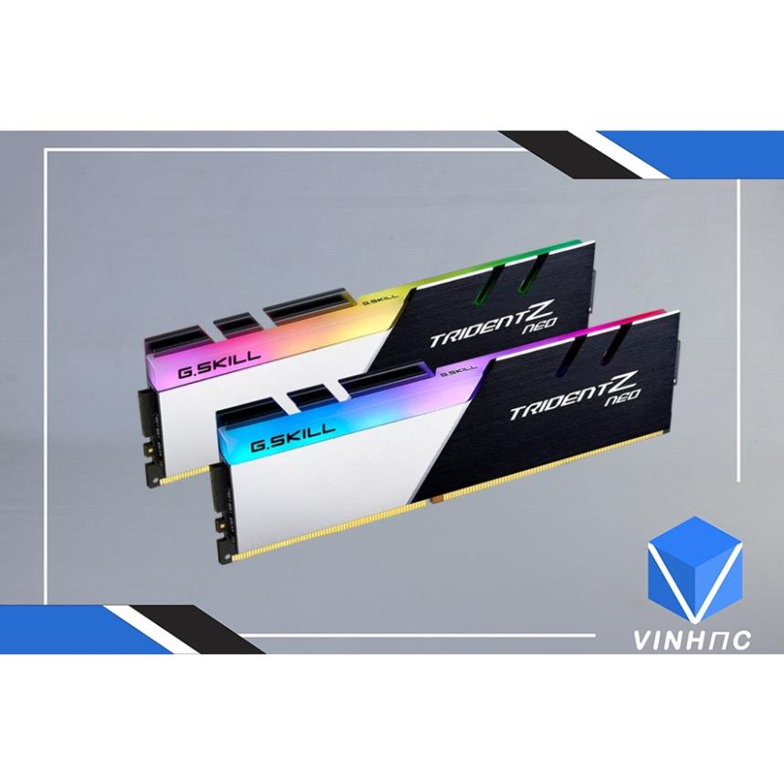 Ram GSKILL Trident Z Neo RGB 16GB - 2x8GB DDR4 Bus 3600MHz F4-3600C18D-16GTZN