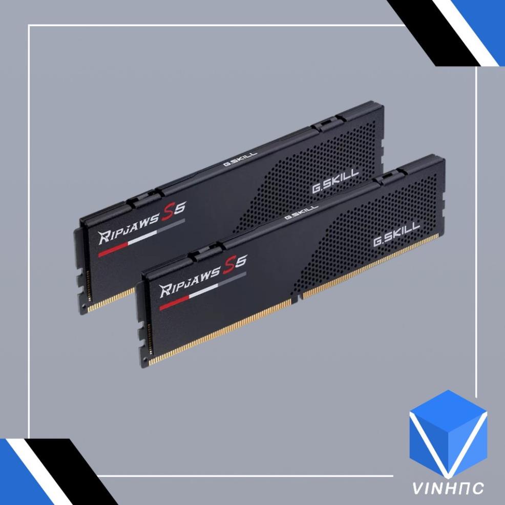 Ram G.SKILL RIPJAWS S5 BLACK 32GB 5600MHz DDR5  F5-5600J4040C16GX2-RS5K