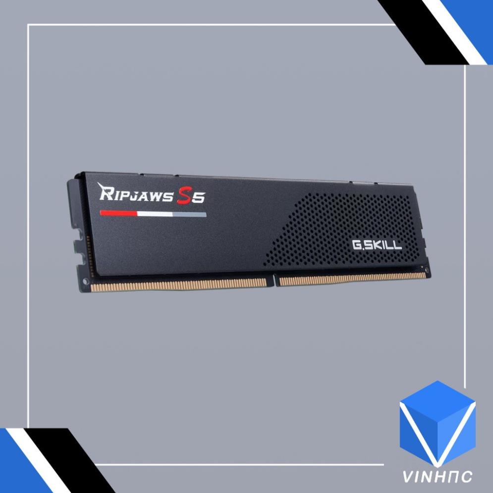 Ram G.SKILL RIPJAWS S5 BLACK 32GB 5600MHz DDR5  F5-5600J4040C16GX2-RS5K