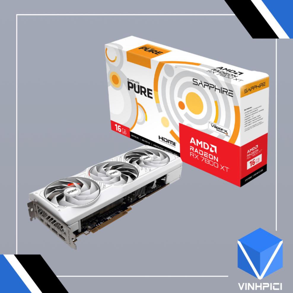 Card màn hình SAPPHIRE RX 7800XT PURE