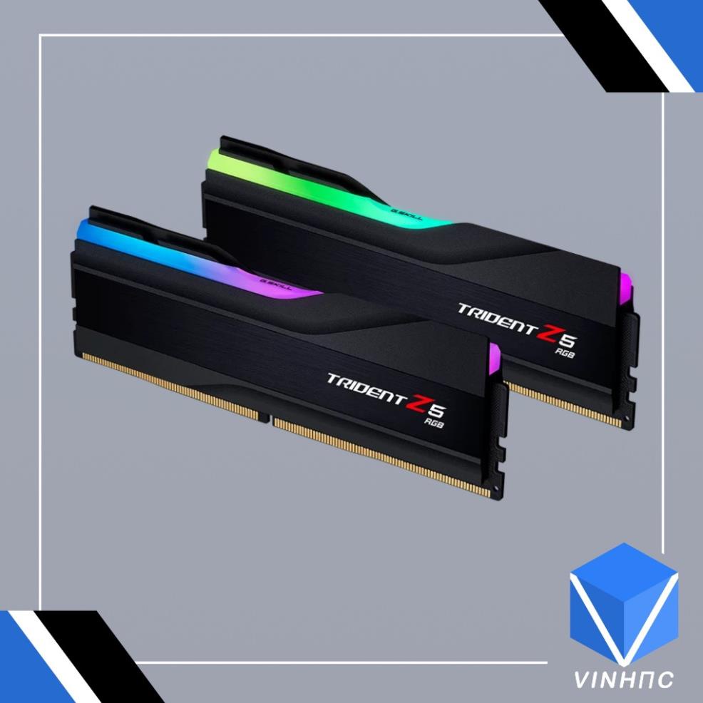 Ram G.SKILL TRIDENT Z5 RGB BLACK 32GB 6000MHz DDR5  F5-6000J4040F16GX2-TZ5RK
