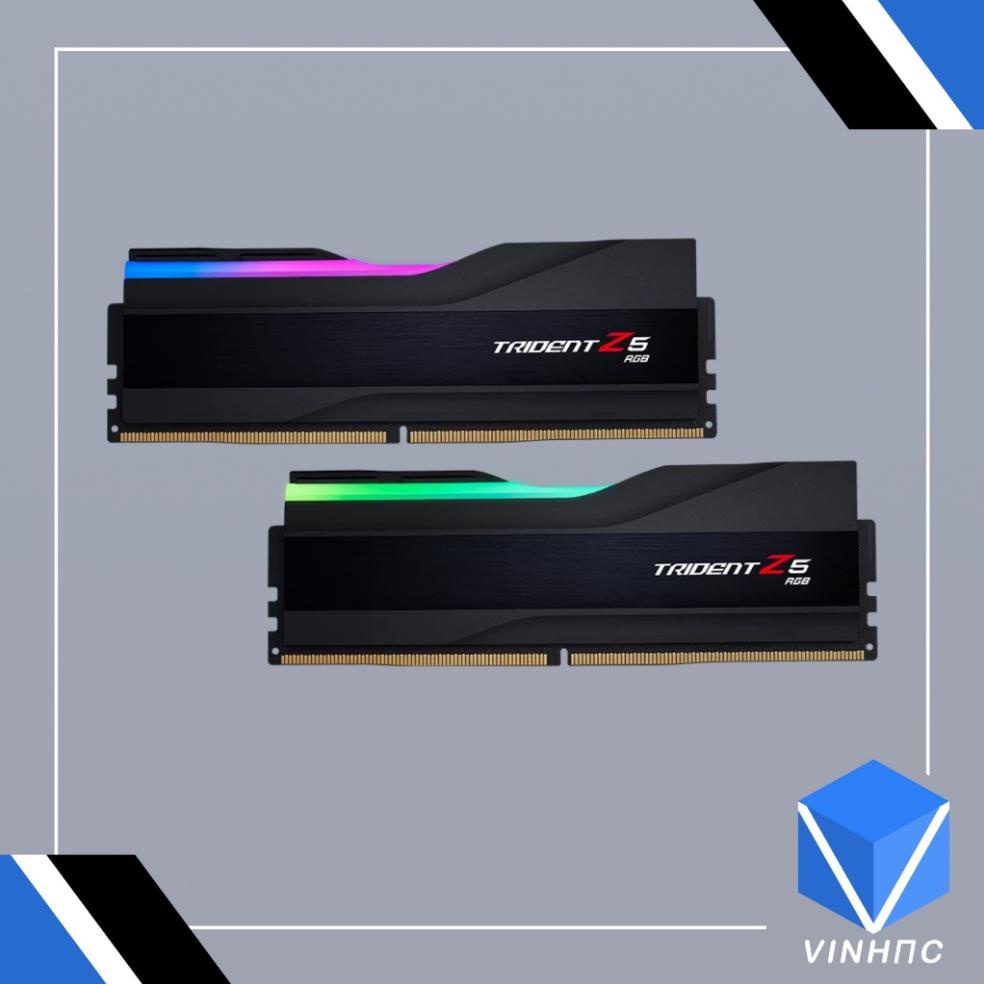 Ram G.SKILL TRIDENT Z5 RGB BLACK 32GB 6000MHz DDR5  F5-6000J4040F16GX2-TZ5RK