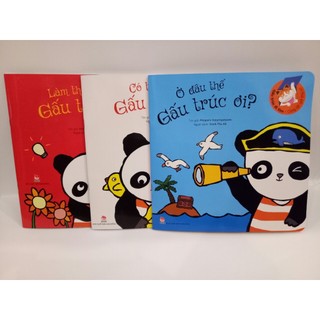 Sách - combo gấu trúc đi tìm - dành cho bé 0-6 tuổi - nxb kim đồng
