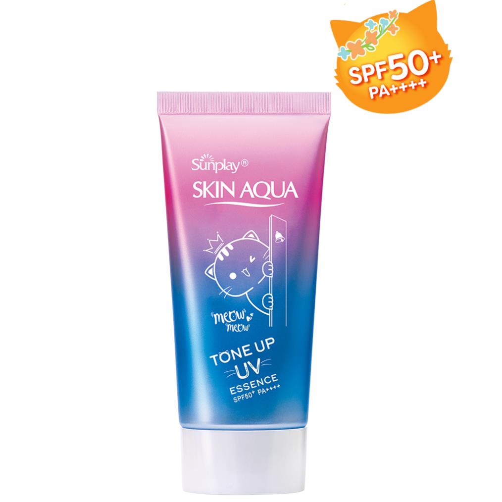 Tinh chất chống nắng hiệu chỉnh sắc da Sunplay Skin Aqua Tone Up Uv Lavender Spf50+  Pa++++ 50g