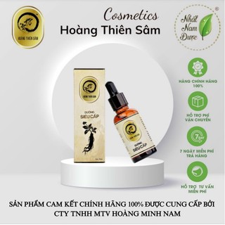 Dưỡng siêu cấp hoàng thiên sâm 30ml - giúp dưỡng ẩm, phục hồi da căng mịn sau tái tạo - le’peau