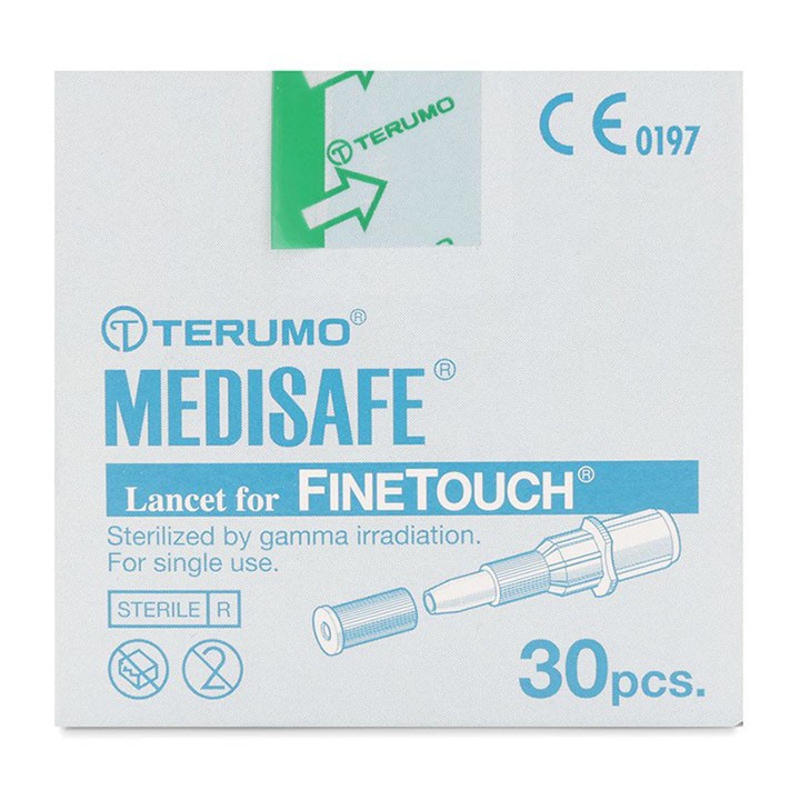 QUE THỬ ĐƯỜNG HUYẾT TERUMO MEDISAFE FIT