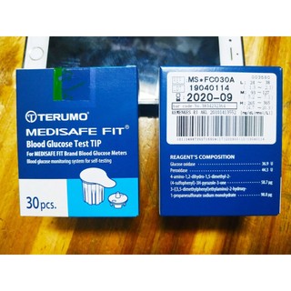 Que thử đường huyết terumo medisafe fit