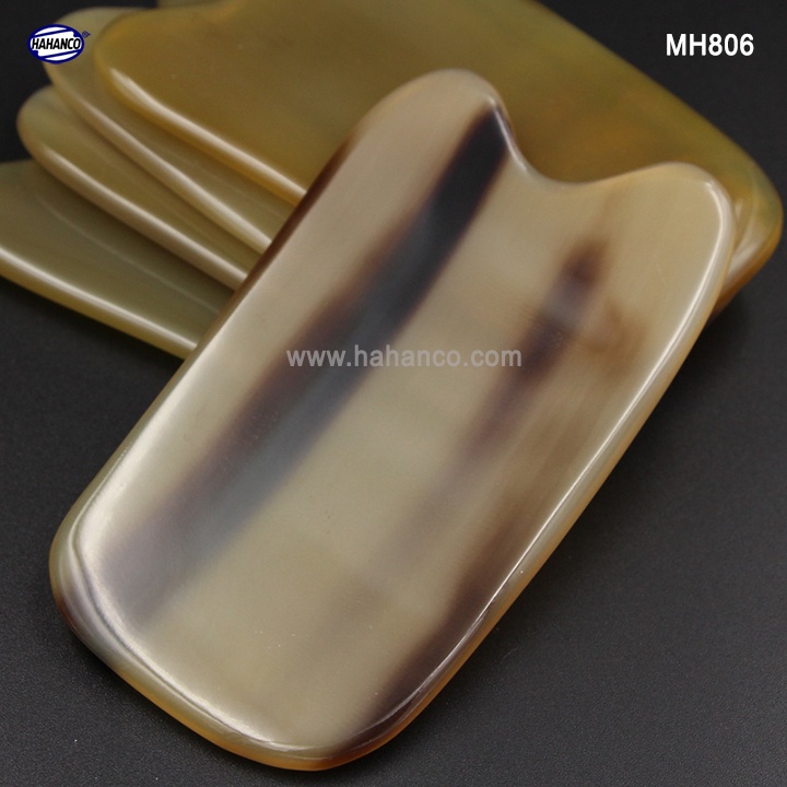 Dụng cụ Cạo gió masssage chăm sóc da toàn thân - bằng sừng có lợi cho da HAHANCO MH806
