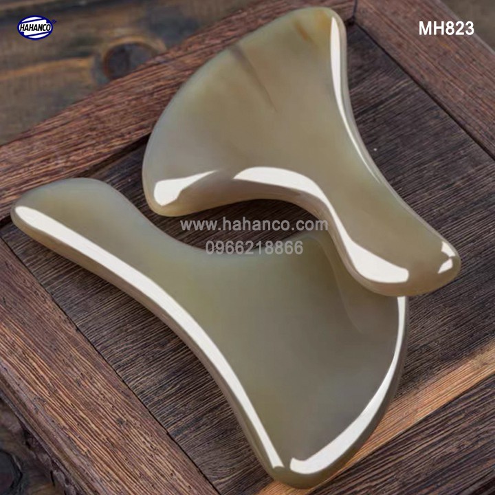 Dụng cụ mát xa sừng làm mịn da mặt và toàn thân /giúp lưu thông  khí huyết - HAHANCO MH823