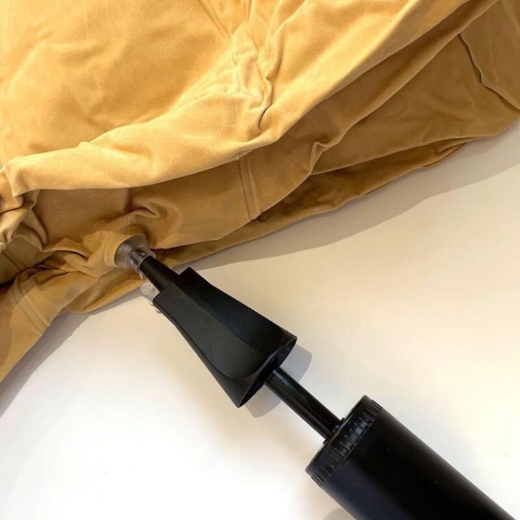 Gối kê chân chống suy giãn tĩnh mạch Hàng Cao Cấp - Bơm hơi tiện lợi mang theo người - màu ngẫu nhiên