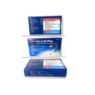 Hộp 25 que thử đường huyết On Call Plus