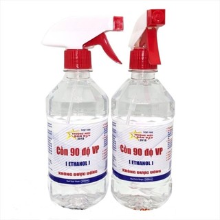 Cồn sát khuẩn 90 độ vĩnh phúc có vòi xịt 500ml hoặc 1000ml
