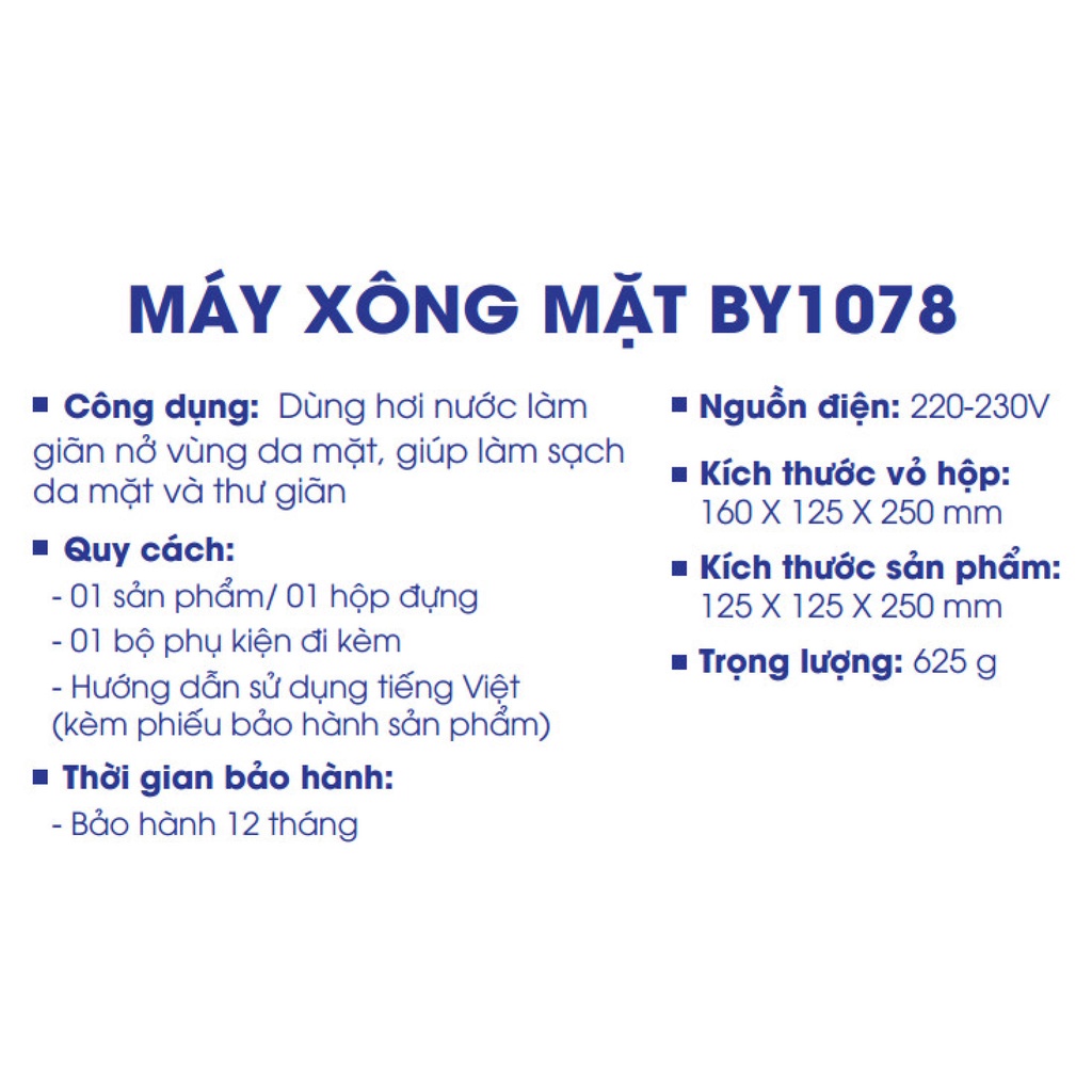 Máy Xông Hơi Mặt Phun Sương Nóng Laica hoặc Sika Ion Nano Máy Tạo Độ Ẩm Mặt Để Giữ Ẩm Cá Nhân