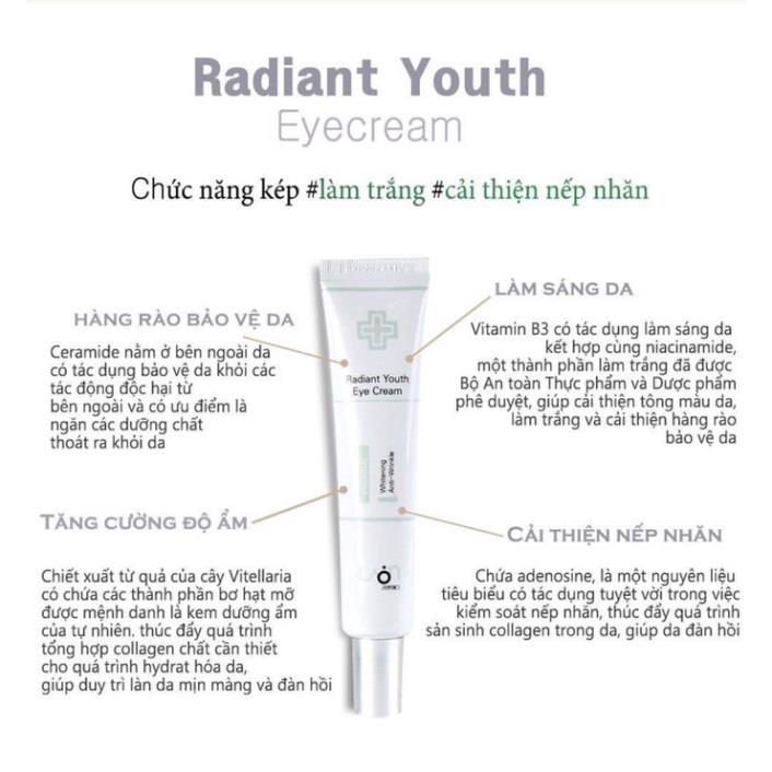 KEM  DƯỠNG MẮT LAONMEDI RADIANT YOUTH EYE CREAM 40