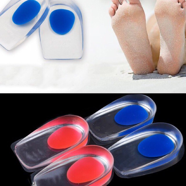 Đệm gót silicon mềm dẻo giảm đau gót chân MDG1