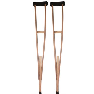Nạng Gỗ Tập Đi 1 cây - hình minh họa