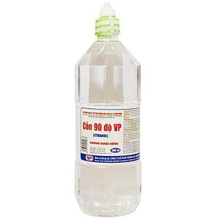 Cồn Sát Khuẩn 70 độ, 90 độ Vĩnh Phúc chai 1lít Màu trắng