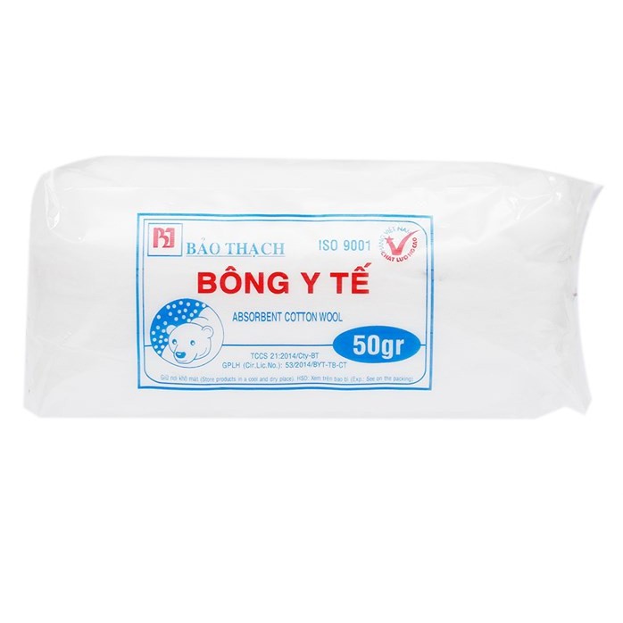 Bông gòn Y Tế Bảo Thạch 50G