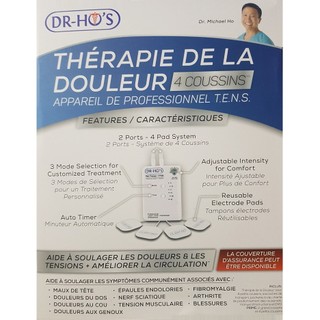 MÁY MASSAGE XUNG ĐIỆN Dr HO - Hệ thống xoa bóp kép , bảo hành chính hãng 1 năm
