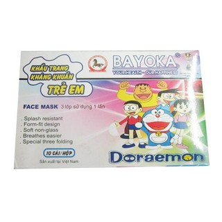 Hộp 10 Khẩu Trang y tế Trẻ Em Việt Nam Bayoka
