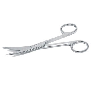Kéo 10 cm cong 2 đầu nhọn