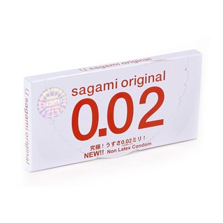 Bao cao su SAGAMI ORIGINAL 0.02 (HỘP 2)