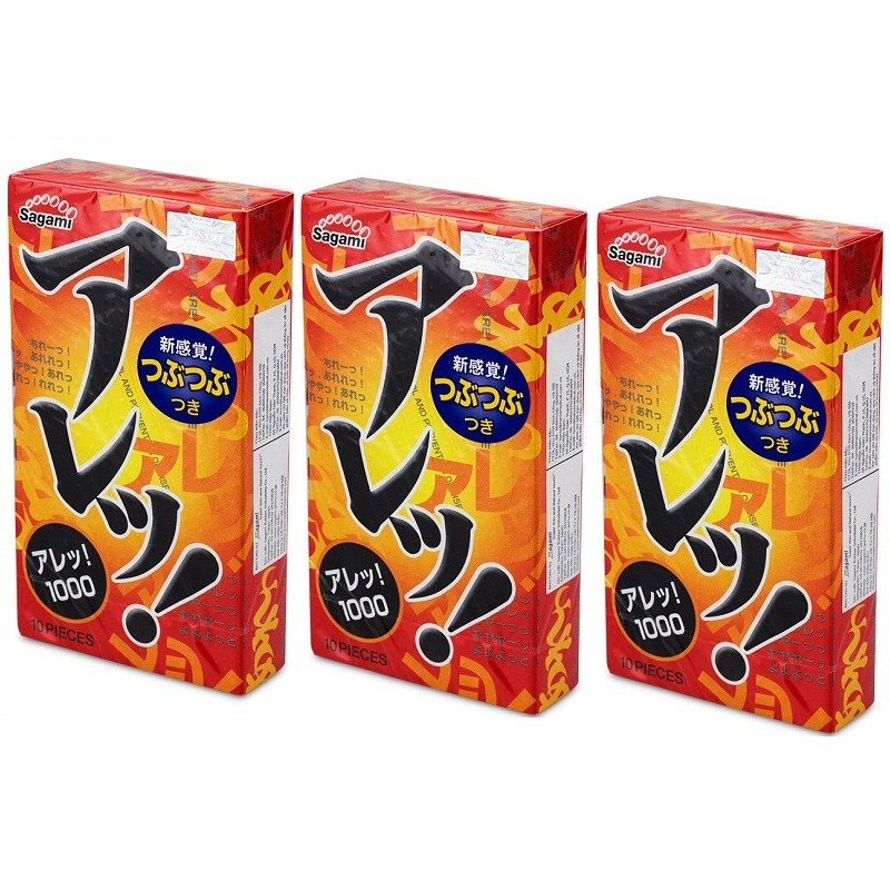 Bao cao su Sagami Are Are Siêu Mỏng 10 bao