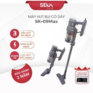 Máy Hút Bụi Cao Cấp SEKA SK-09Max Công Suất 2000W Bảo Hành 12 Tháng Chính Hãng Lực Hút Cực Mạnh Làm Sạch Nhanh