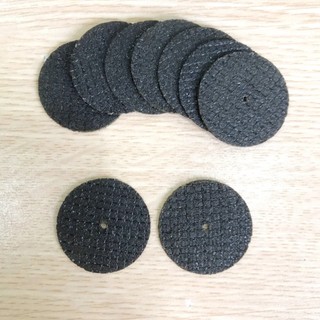 10 Đá Cắt Sắt Mini ( 32 x 1mm ) + 1 Trục Giữ