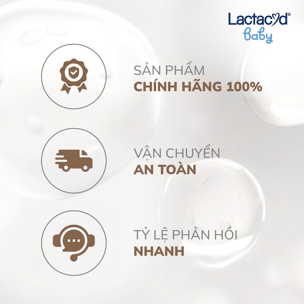 Bộ 3 chai Sữa Tắm Gội Trẻ Em Lactacyd Baby Extra Milky Làm Sạch Dịu Nhẹ và Dưỡng Ẩm Vượt Trội 250ml/chai