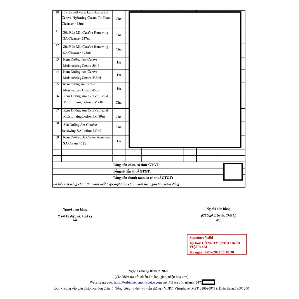 Kem dưỡng ẩm da  Moisturizing Cream