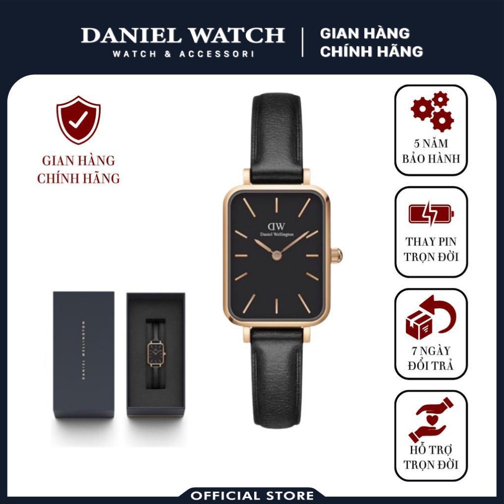 Đồng Hồ Nữ  Quadro Pressed Sheffield Black DW Chính Hãng - Daniel Watch