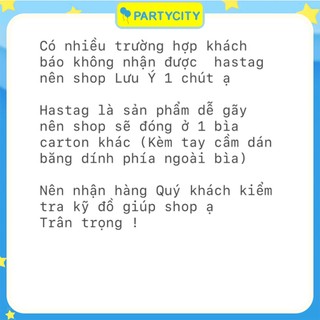 Bảng hastag cầm tay sinh nhật ,trang trí sinh nhât